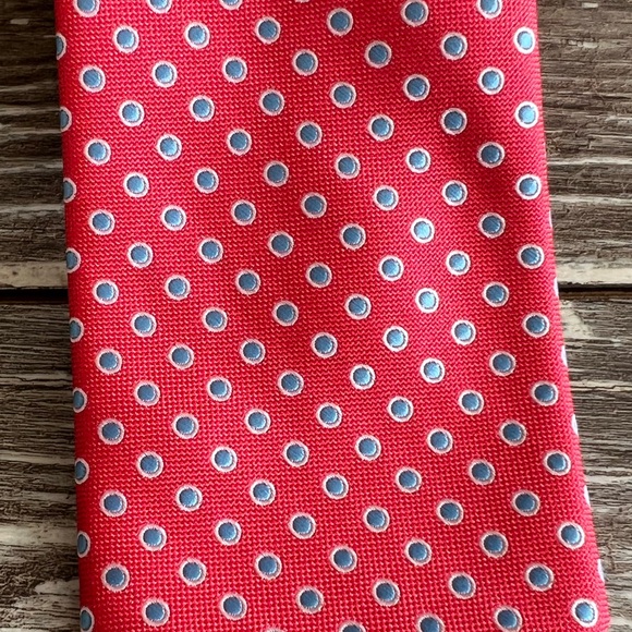 IZOD necktie men’s formal wear tie business suit polyester dot print pattern - Picture 6 of 6